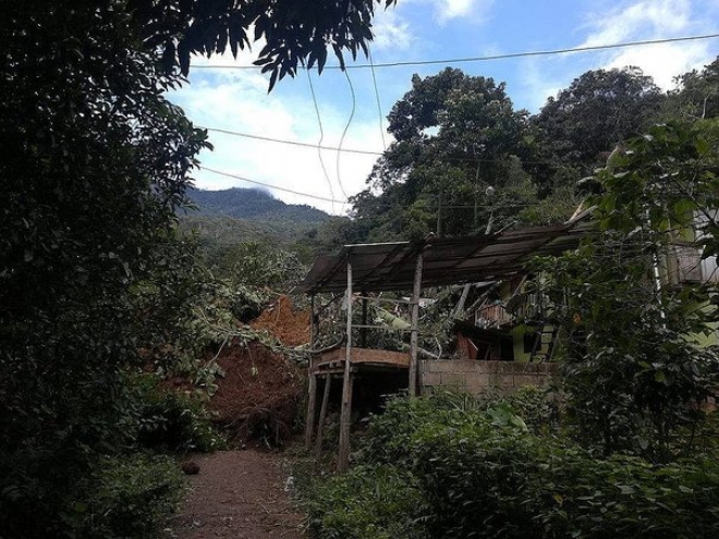 Huaico arrasa centro poblado y se traga a poblador de 60 años